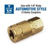 Primefit Automotive Plug 1/4" x 3/8" Male NPT, 25PCS TP1438MS-B25-P